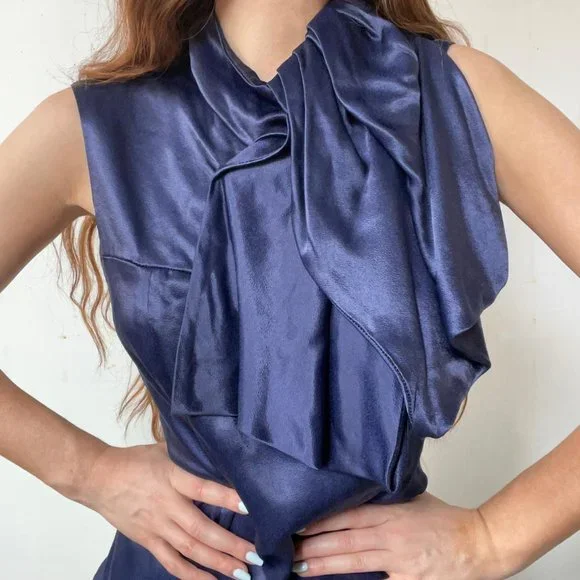 PRADA 2009 SILK BLOUSE - Picture 1 of 4